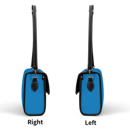 Navy Blue Satchel Bag Umhängetasche Umhängetasche JLR Design