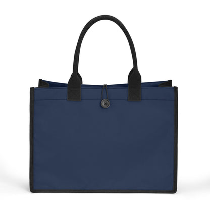 Navy Canvas Shopper Tasche Einkaufstasche JLR Design