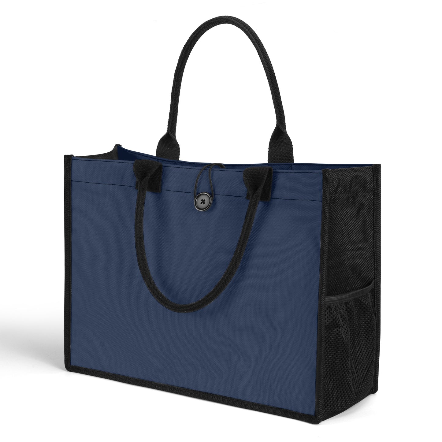 Navy Canvas Shopper Tasche Einkaufstasche JLR Design