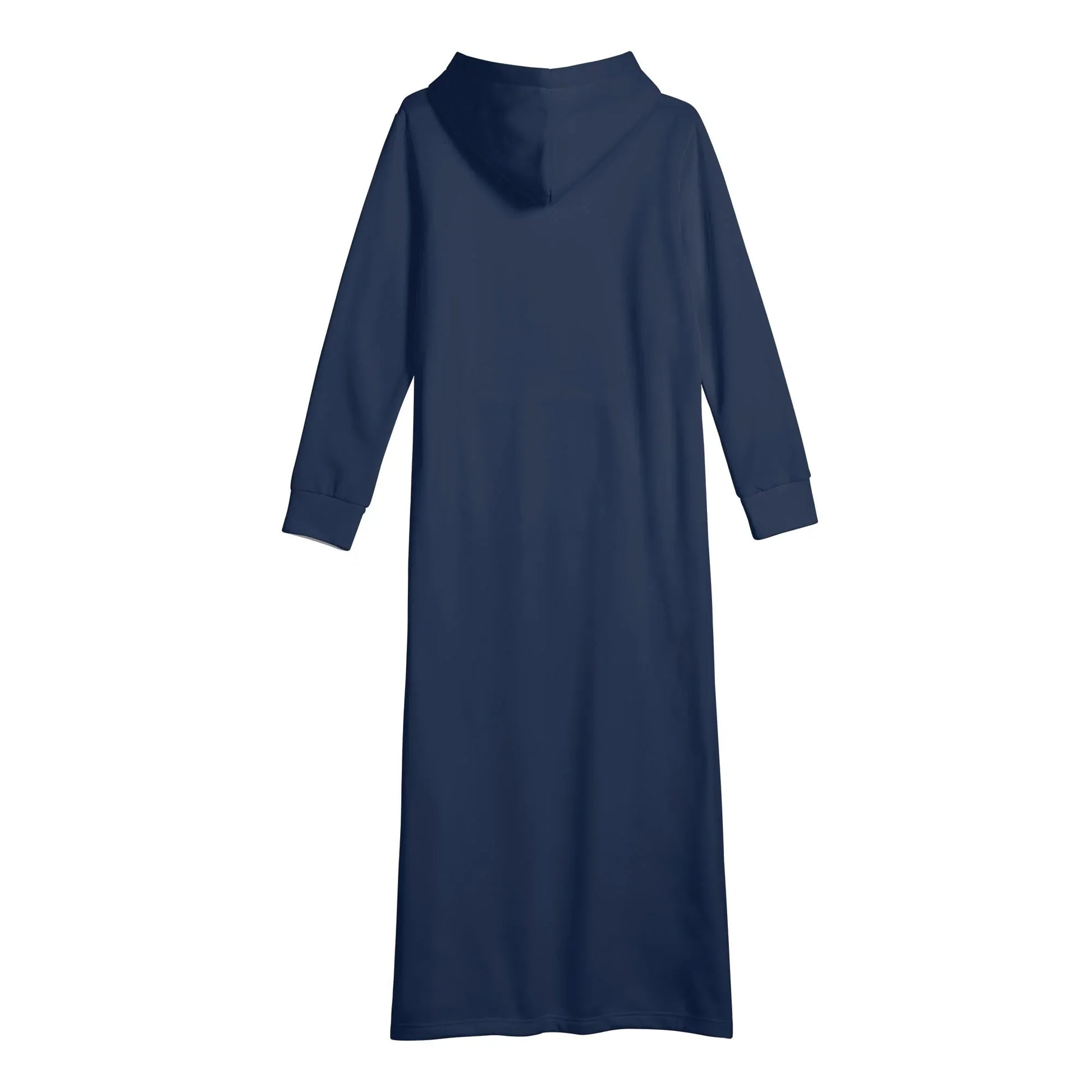 navy-bequemes-leichtes-hoodie-kleid-hoodiekleid-jlr-design-11578 - JLR Design