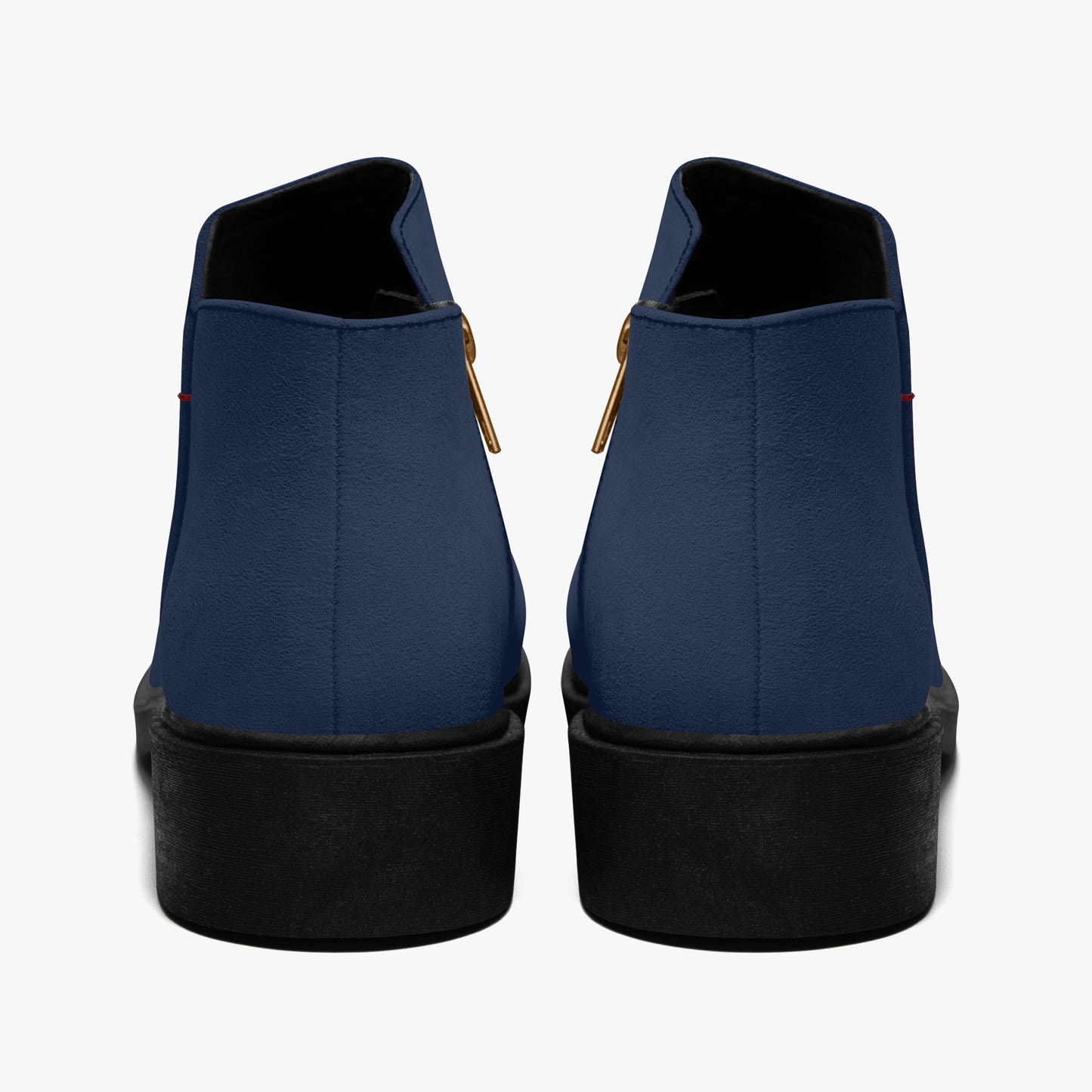 Navy elegante Reißverschluss-Stiefeletten Stiefeletten JLR Design