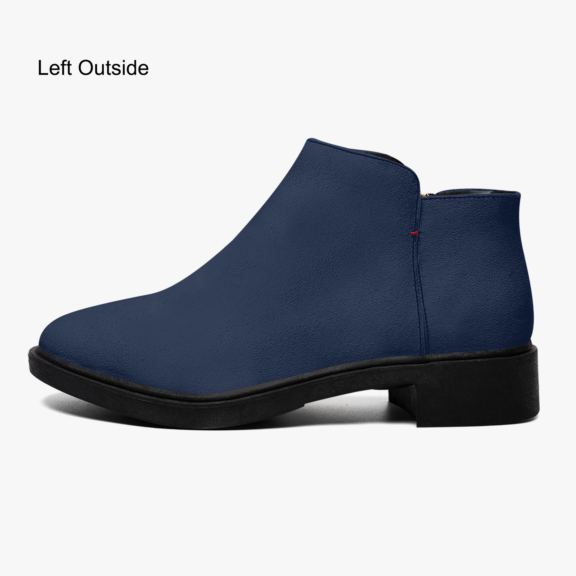 Navy elegante Reißverschluss-Stiefeletten Stiefeletten JLR Design