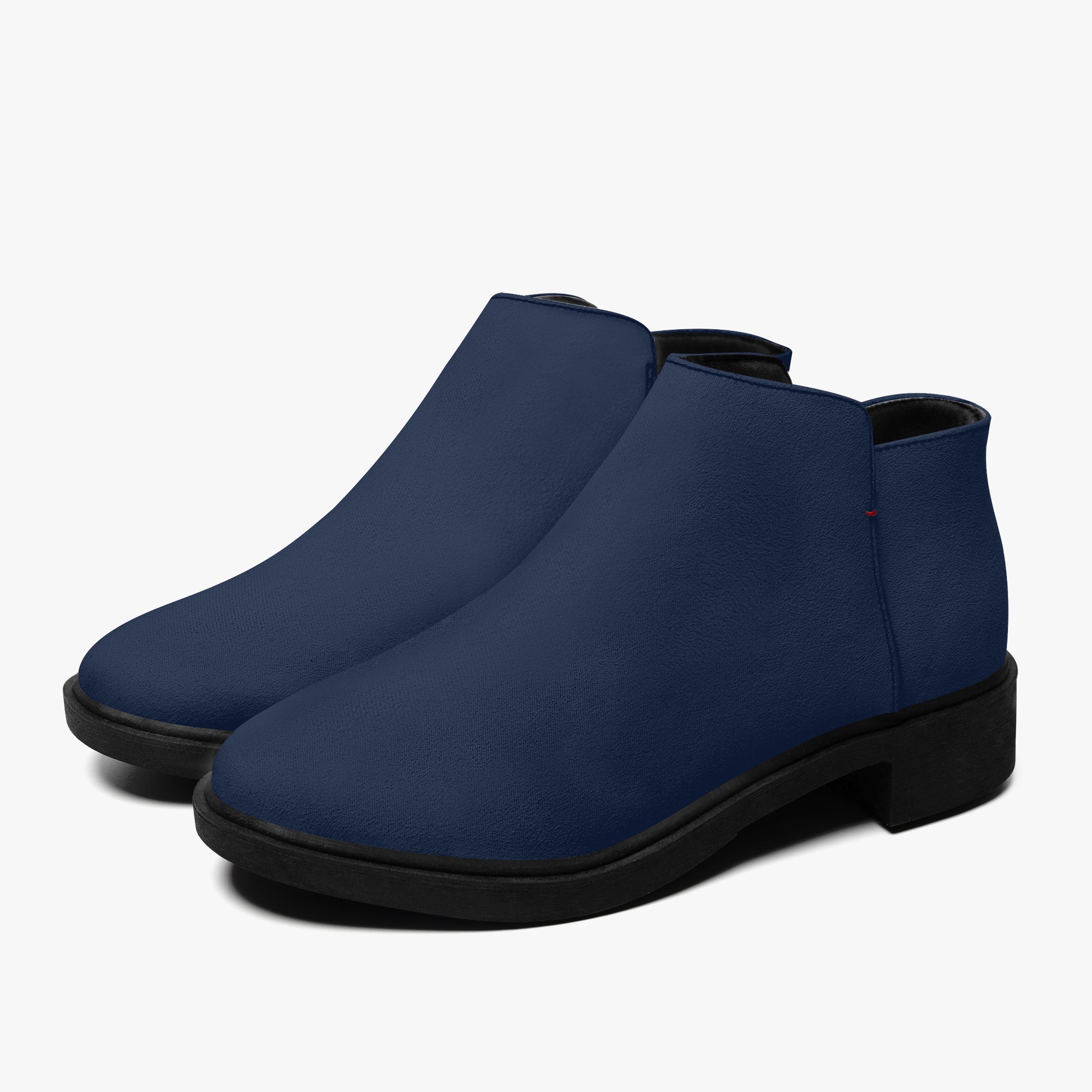 Navy elegante Reißverschluss-Stiefeletten Stiefeletten JLR Design