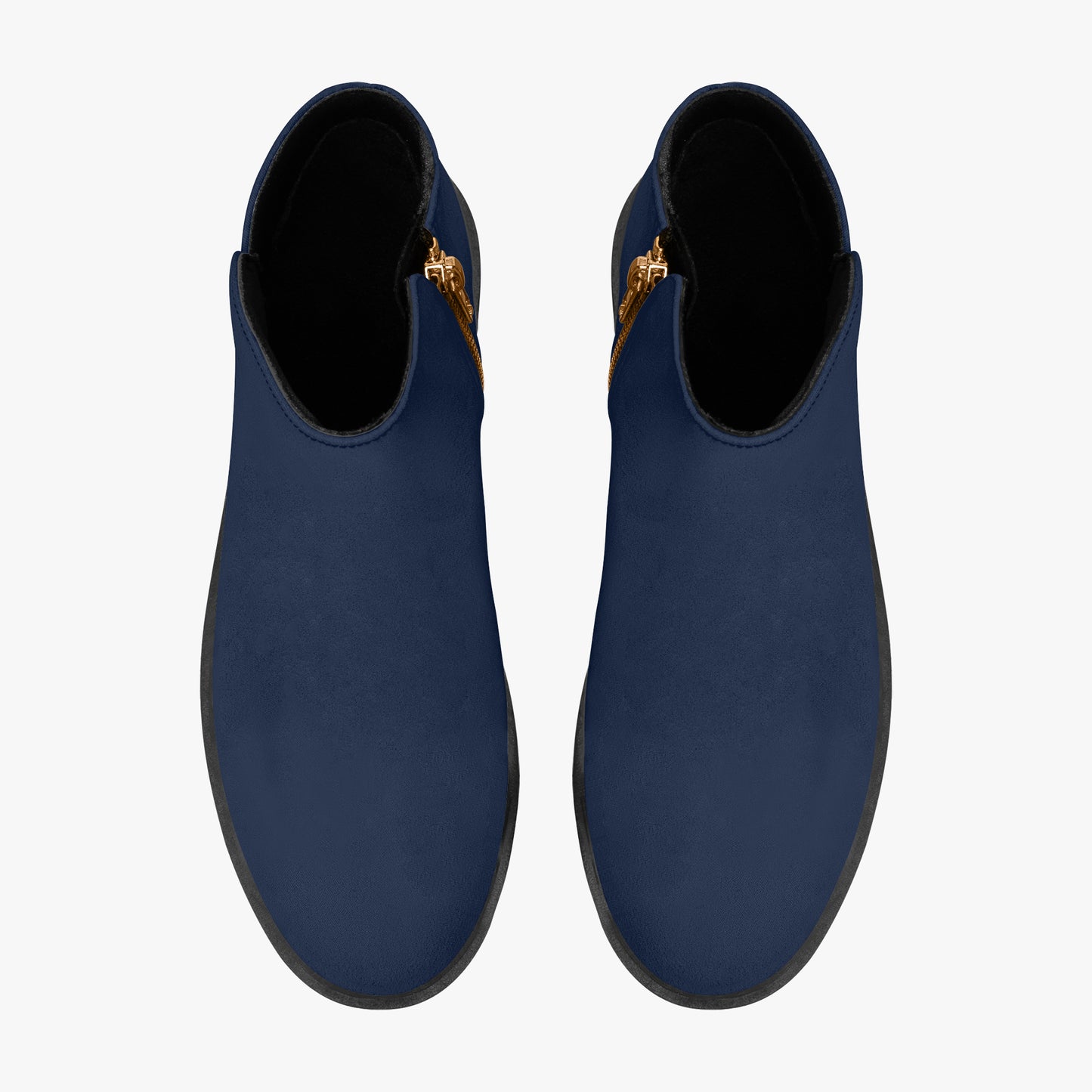 Navy elegante Reißverschluss-Stiefeletten Stiefeletten JLR Design