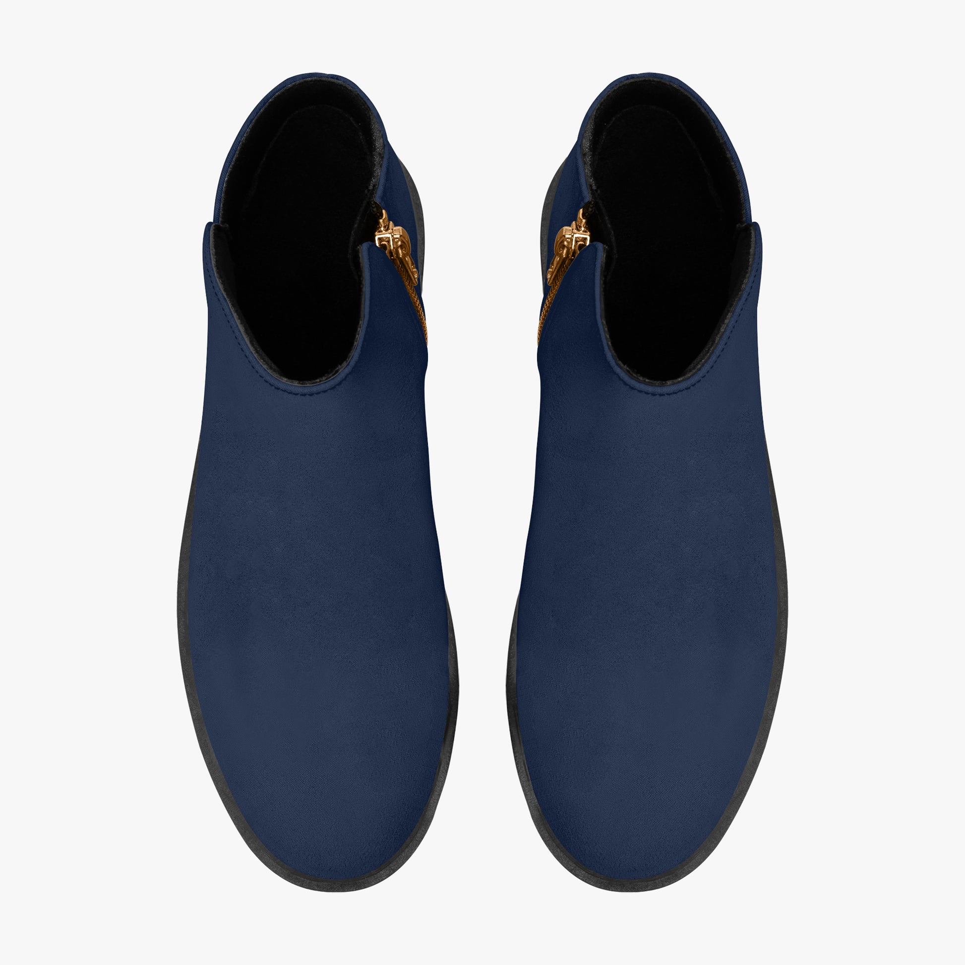Navy elegante Reißverschluss-Stiefeletten Stiefeletten JLR Design