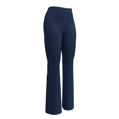 Navy High Waist Flare Leggings Flare Leggings 59.99 Flare, High, Leggings, Navy, Waist JLR Design