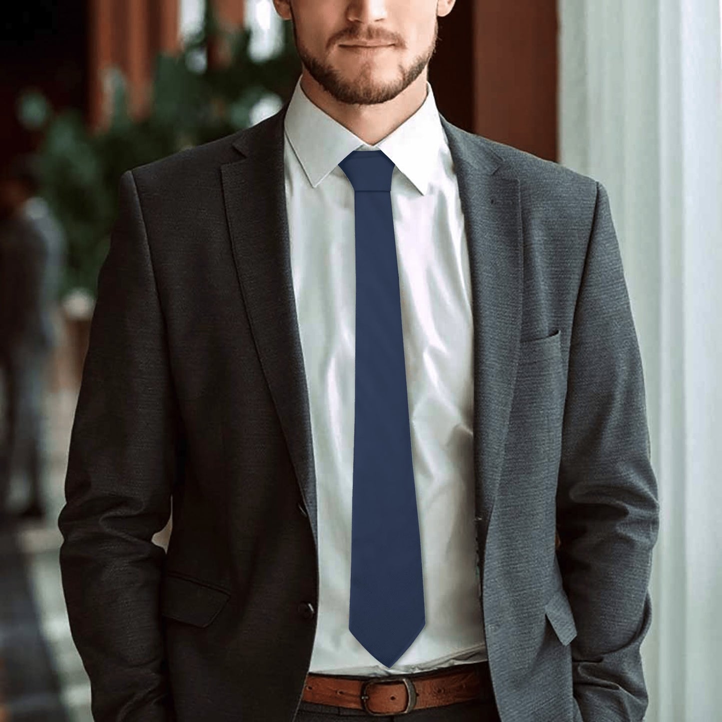 Navy Krawatte Krawatte JLR Design