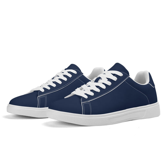 Navy Low Top Leather Sneaker Low Top Sneaker 74.99 Leather, Low, Navy, Sneaker, Top JLR Design