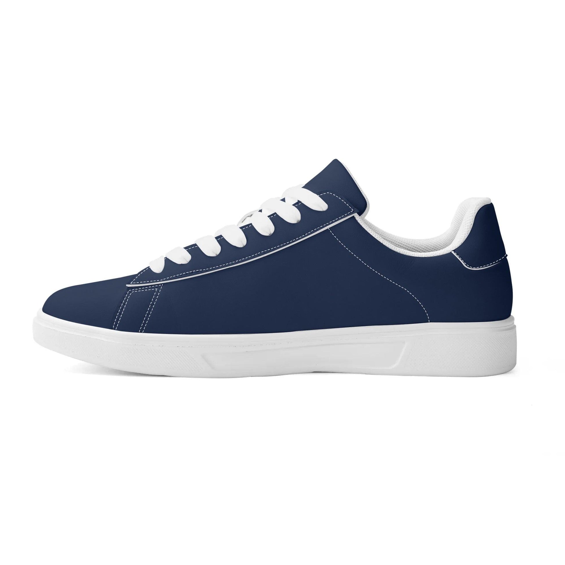 Navy Low Top Leather Sneaker Low Top Sneaker 74.99 Leather, Low, Navy, Sneaker, Top JLR Design