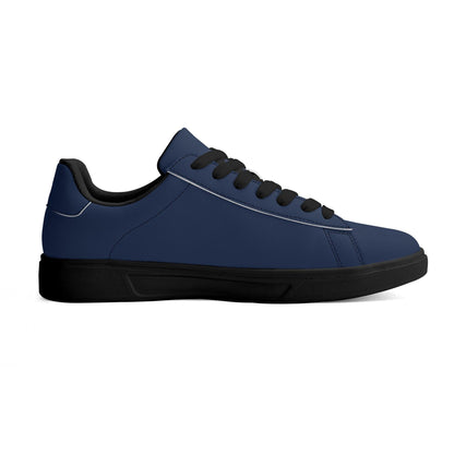 Navy Low Top Leather Sneaker Low Top Sneaker 74.99 Leather, Low, Navy, Sneaker, Top JLR Design