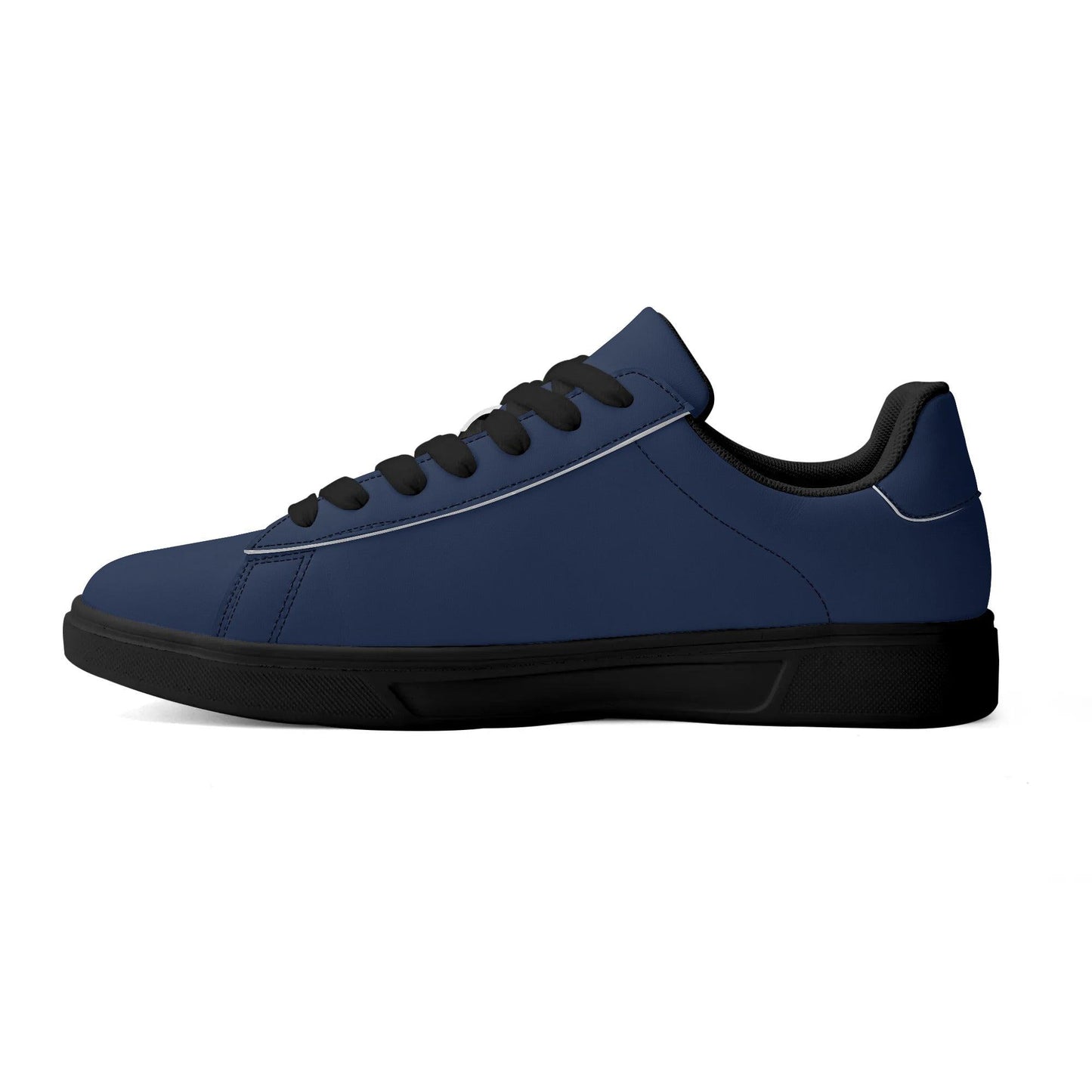 Navy Low Top Leather Sneaker Low Top Sneaker 74.99 Leather, Low, Navy, Sneaker, Top JLR Design