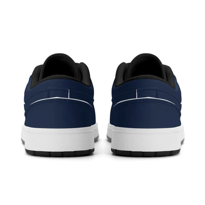 navy-low-top-leder-sneaker-fur-damen-sneaker-jlr-design-17389 - JLR Design