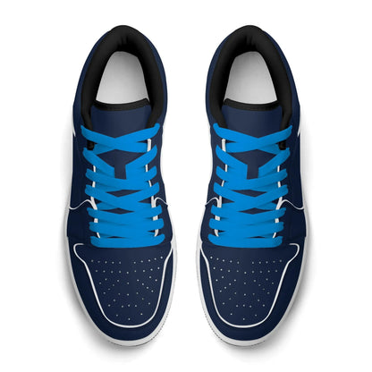 navy-low-top-leder-sneaker-fur-damen-sneaker-jlr-design-32539 - JLR Design