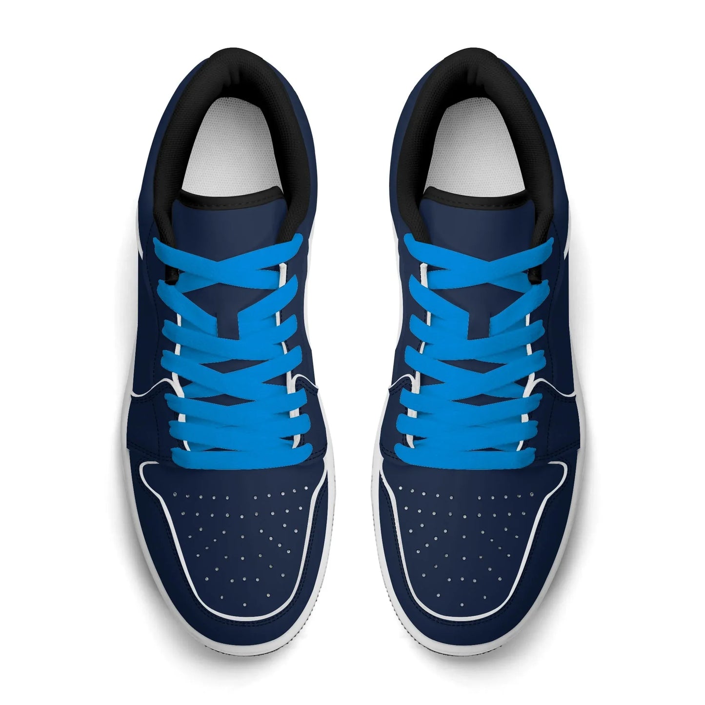 navy-low-top-leder-sneaker-fur-herren-sneaker-jlr-design-75484 - JLR Design