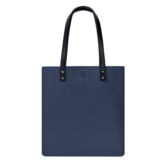 Navy PU Leder Handtasche Handtasche JLR Design