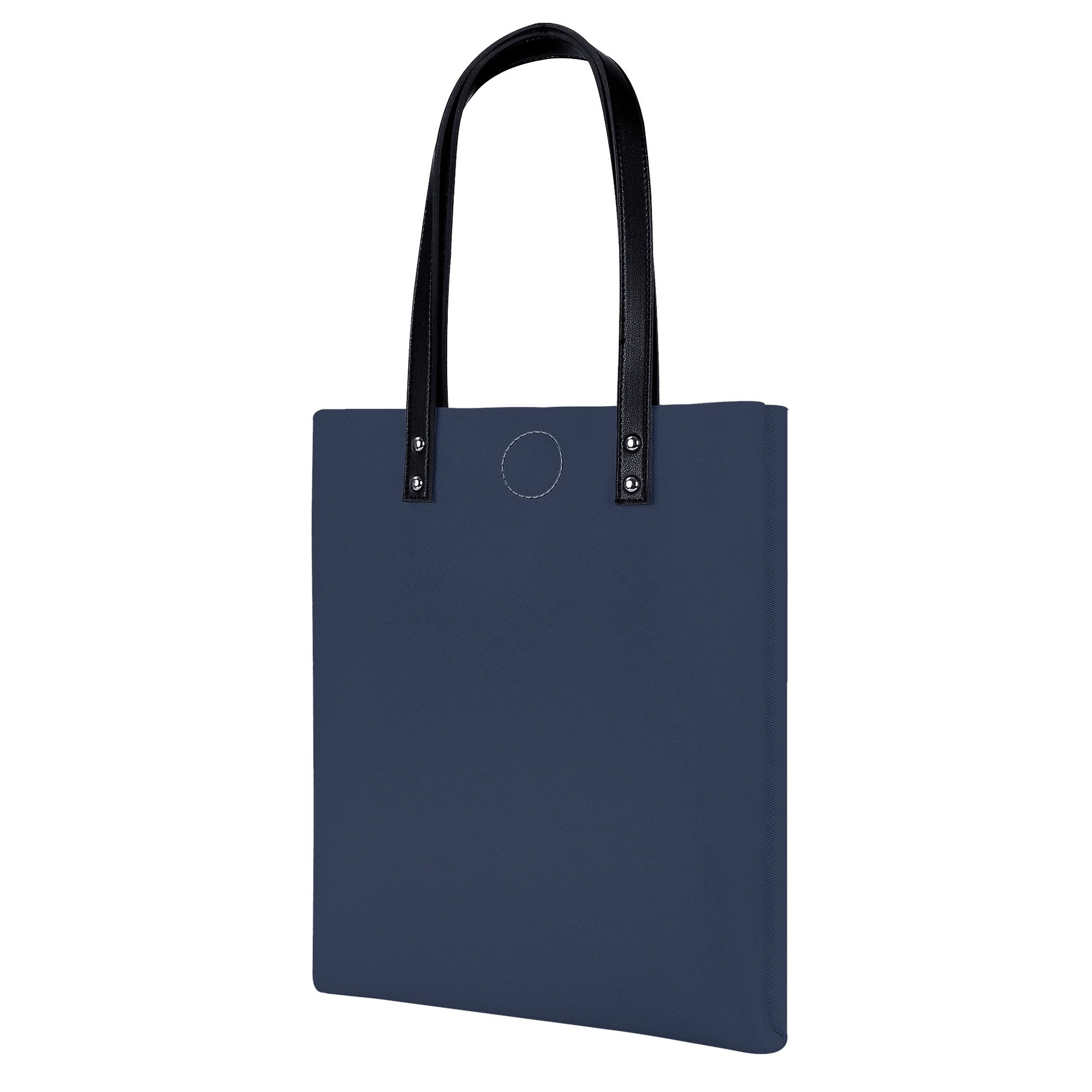 Navy PU Leder Handtasche Handtasche JLR Design