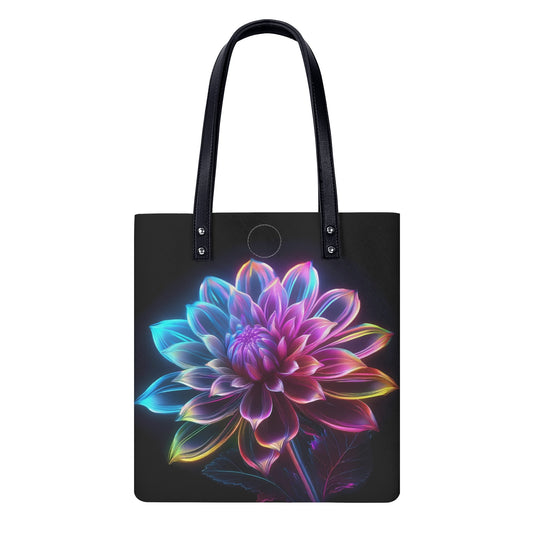 Neon Dahlia 2 PU Leder Handtasche Handtasche JLR Design