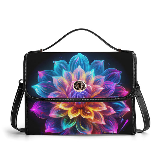 Neon Dahlia v2 Satchel Bag Umhängetasche Umhängetasche JLR Design