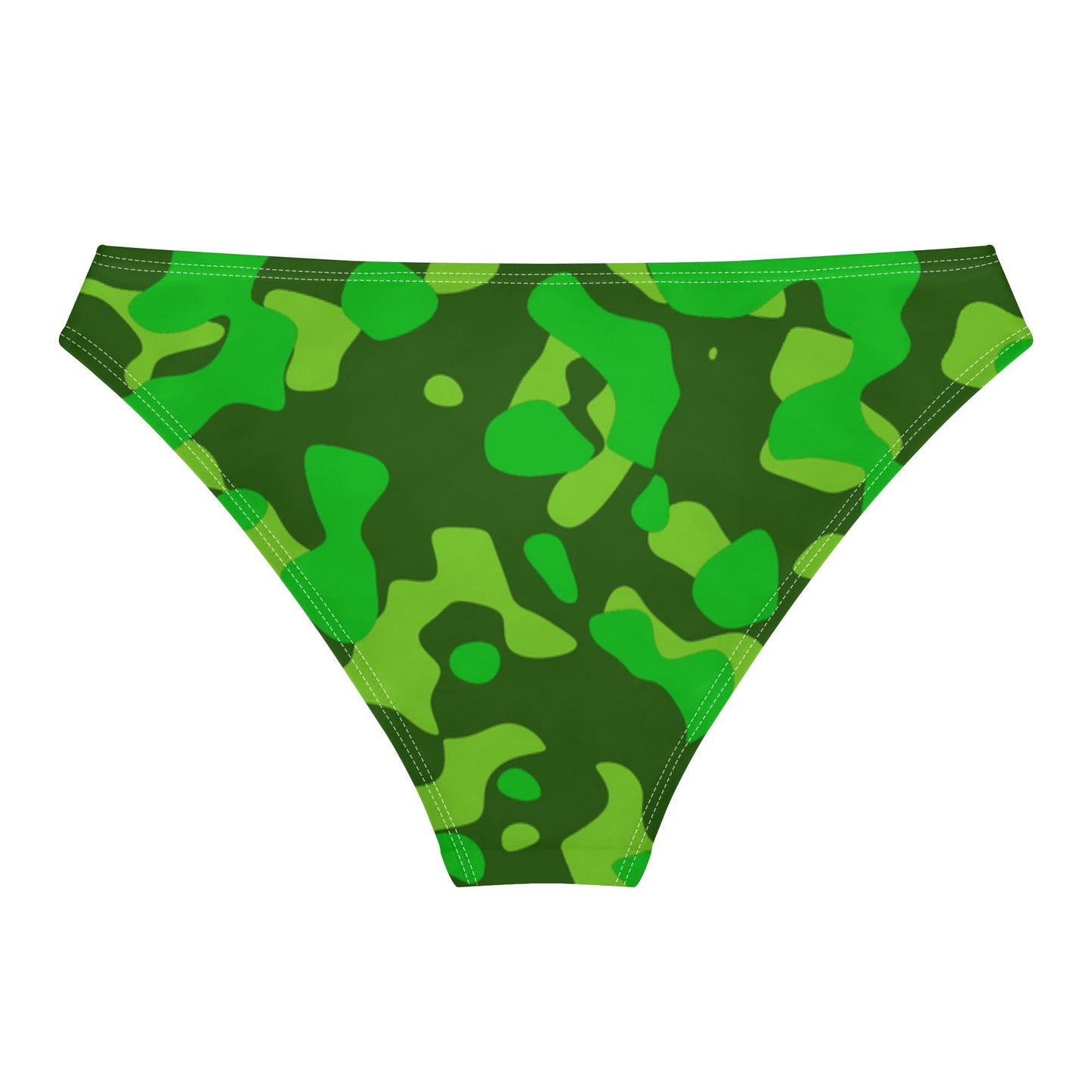 Neon Green Camouflage Damen Slip Damen Slip JLR Design
