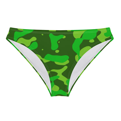 Neon Green Camouflage Damen Slip Damen Slip JLR Design