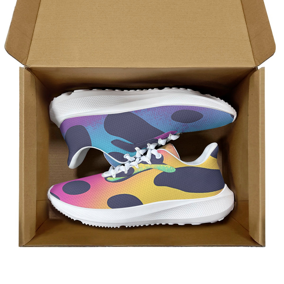 Neon Leopard AeroWave Performance Laufschuhe Sneakers JLR Design