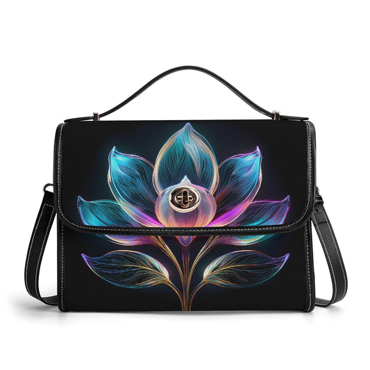 Neon Magnolie Satchel Bag Umhängetasche Umhängetasche JLR Design