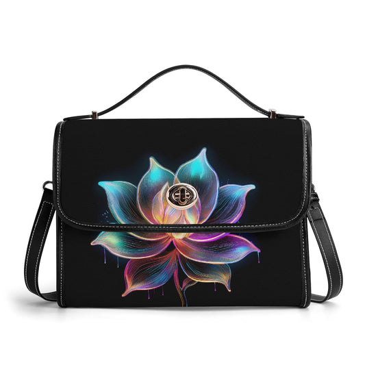 Neon Magnolie v2 Satchel Bag Umhängetasche Umhängetasche JLR Design