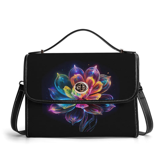 Neon Magnolie v3 Satchel Bag Umhängetasche Umhängetasche JLR Design