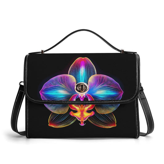 Neon Orchid Satchel Bag Umhängetasche Umhängetasche JLR Design