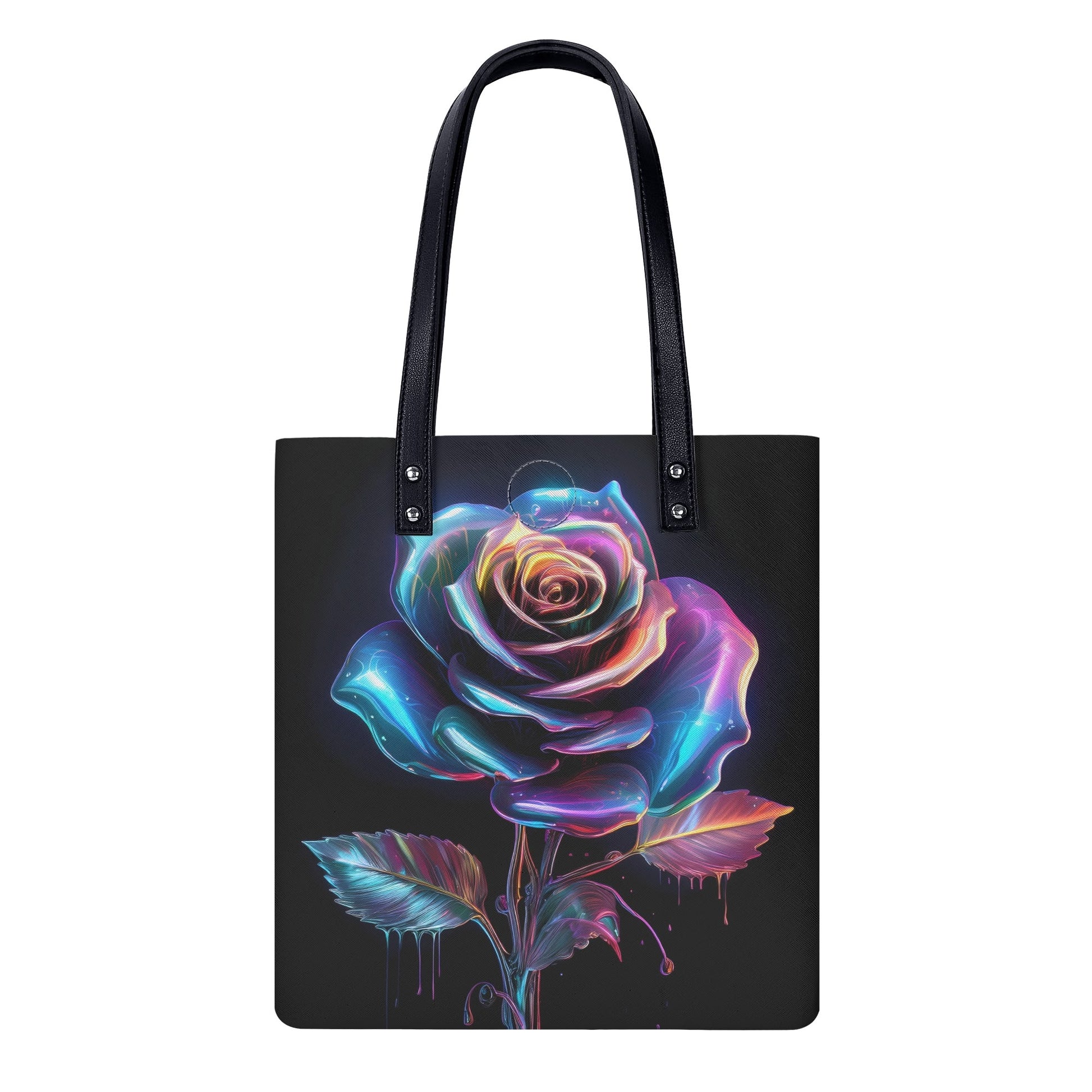 Neon Rose 2 PU Leder Handtasche Handtasche JLR Design