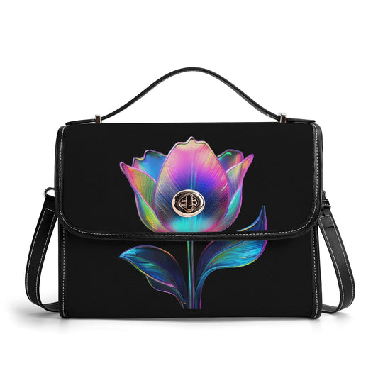Neon Tulpe v2 Satchel Bag Umhängetasche Umhängetasche JLR Design