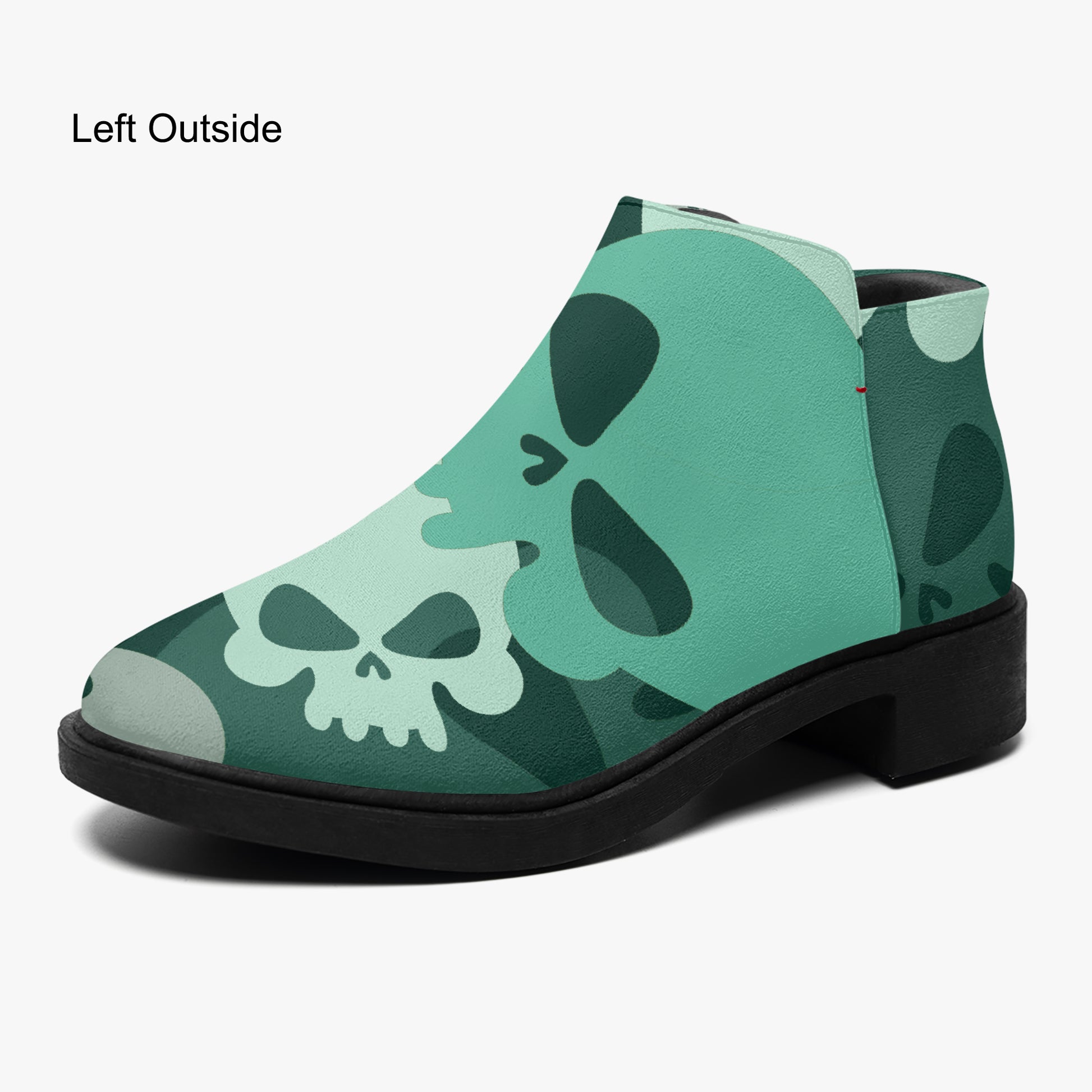 Niagara Skull elegante Reißverschluss-Stiefeletten Stiefeletten JLR Design