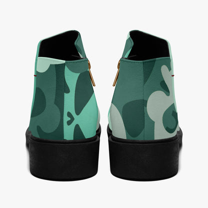 Niagara Skull elegante Reißverschluss-Stiefeletten Stiefeletten JLR Design