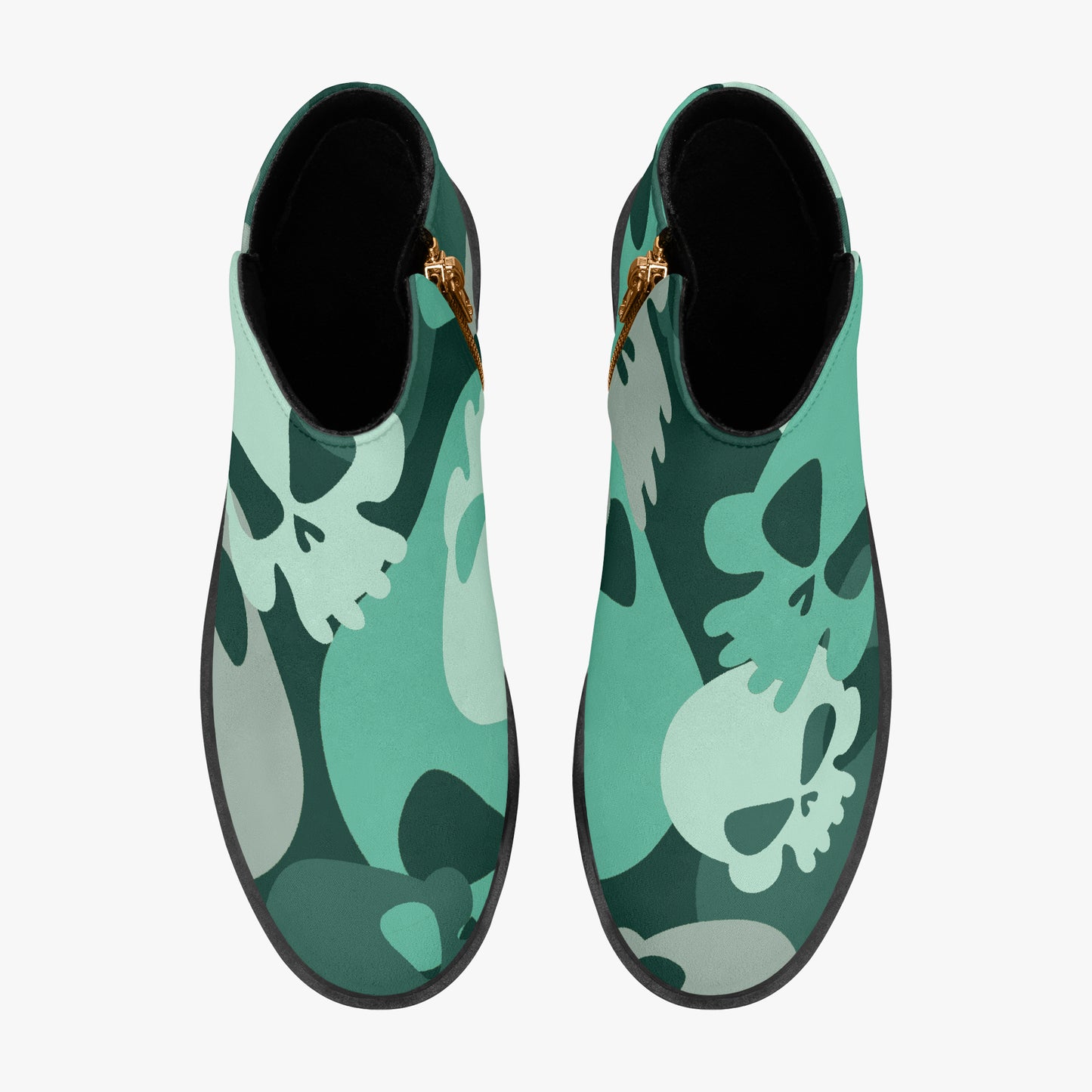 Niagara Skull elegante Reißverschluss-Stiefeletten Stiefeletten JLR Design