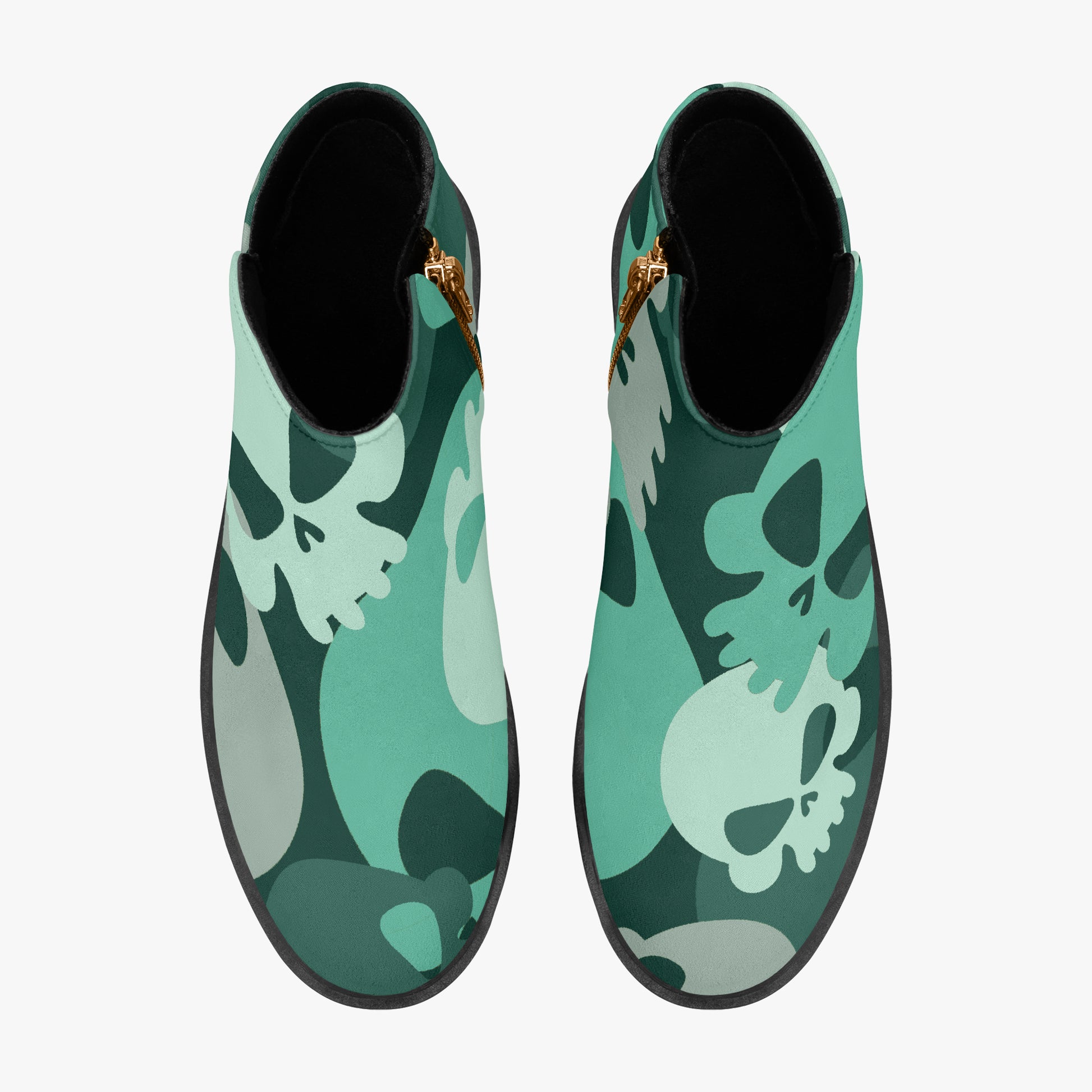 Niagara Skull elegante Reißverschluss-Stiefeletten Stiefeletten JLR Design