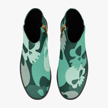 Niagara Skull elegante Reißverschluss-Stiefeletten Stiefeletten JLR Design