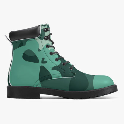 Niagara Skull Leder Boots | Stylische und Warme Winterstiefel Boots JLR Design