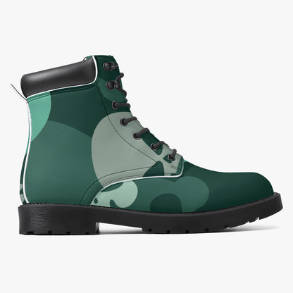 Niagara Skull Leder Boots | Stylische und Warme Winterstiefel Boots JLR Design