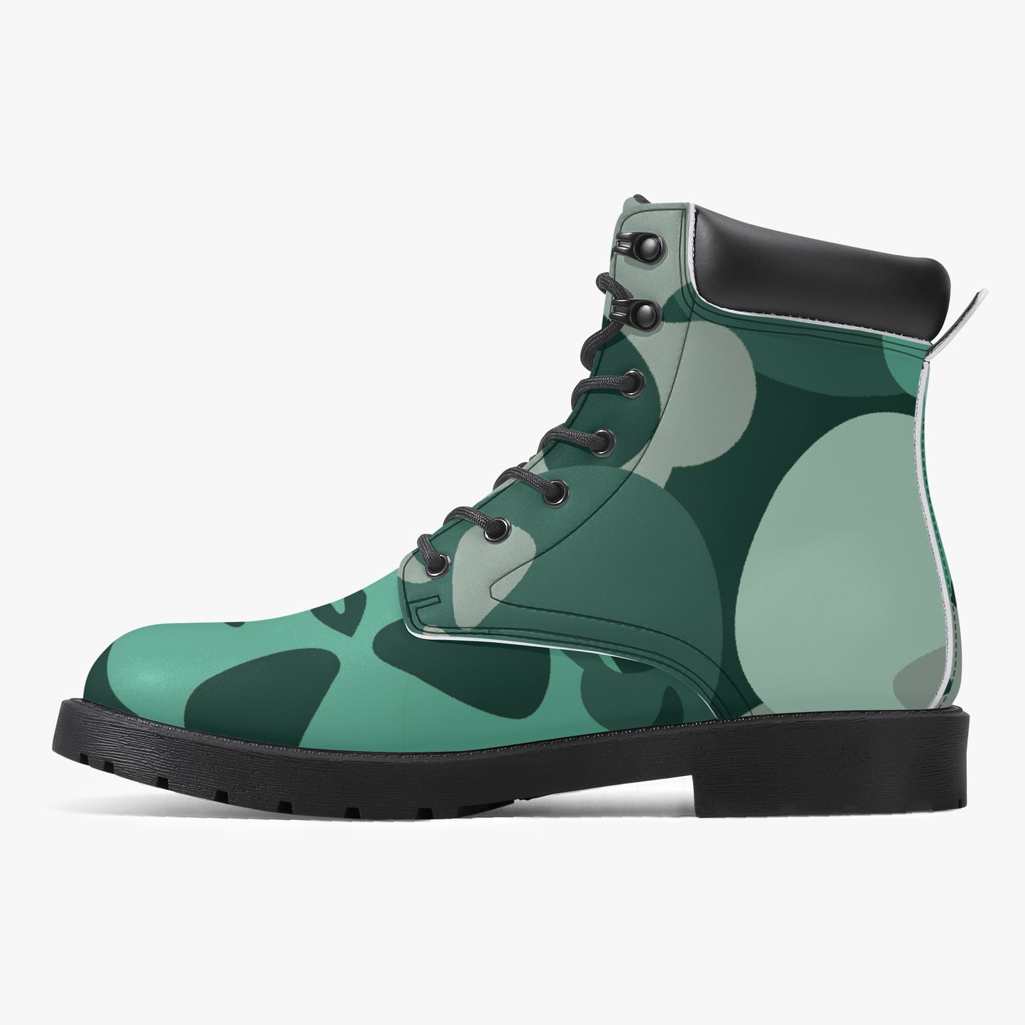 Niagara Skull Leder Boots | Stylische und Warme Winterstiefel Boots JLR Design