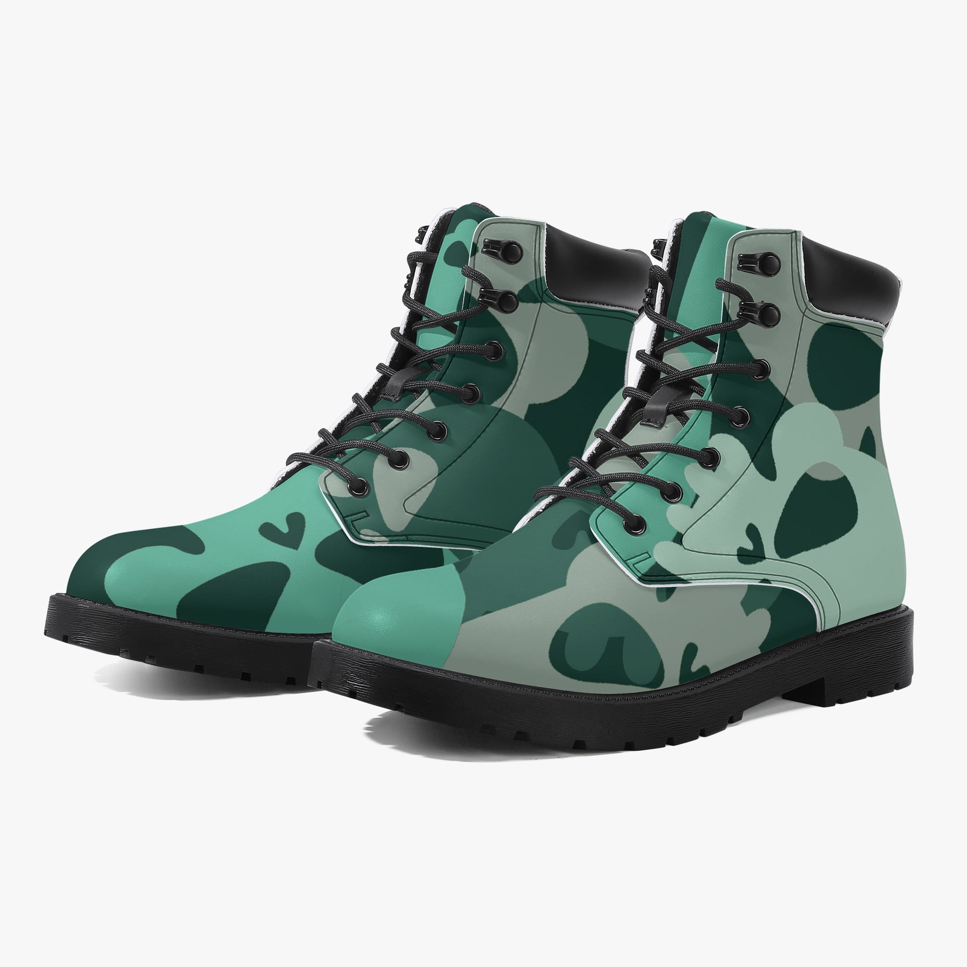 Niagara Skull Leder Boots | Stylische und Warme Winterstiefel Boots JLR Design