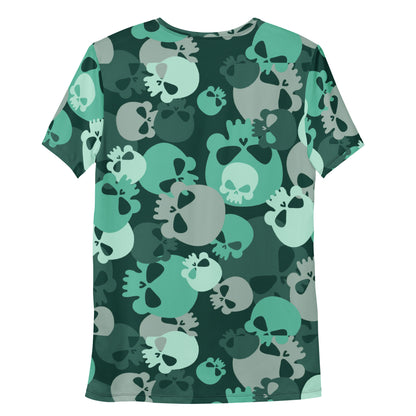 Niagara Skull Sport-T-Shirt für Herren Sport T-Shirt JLR Design