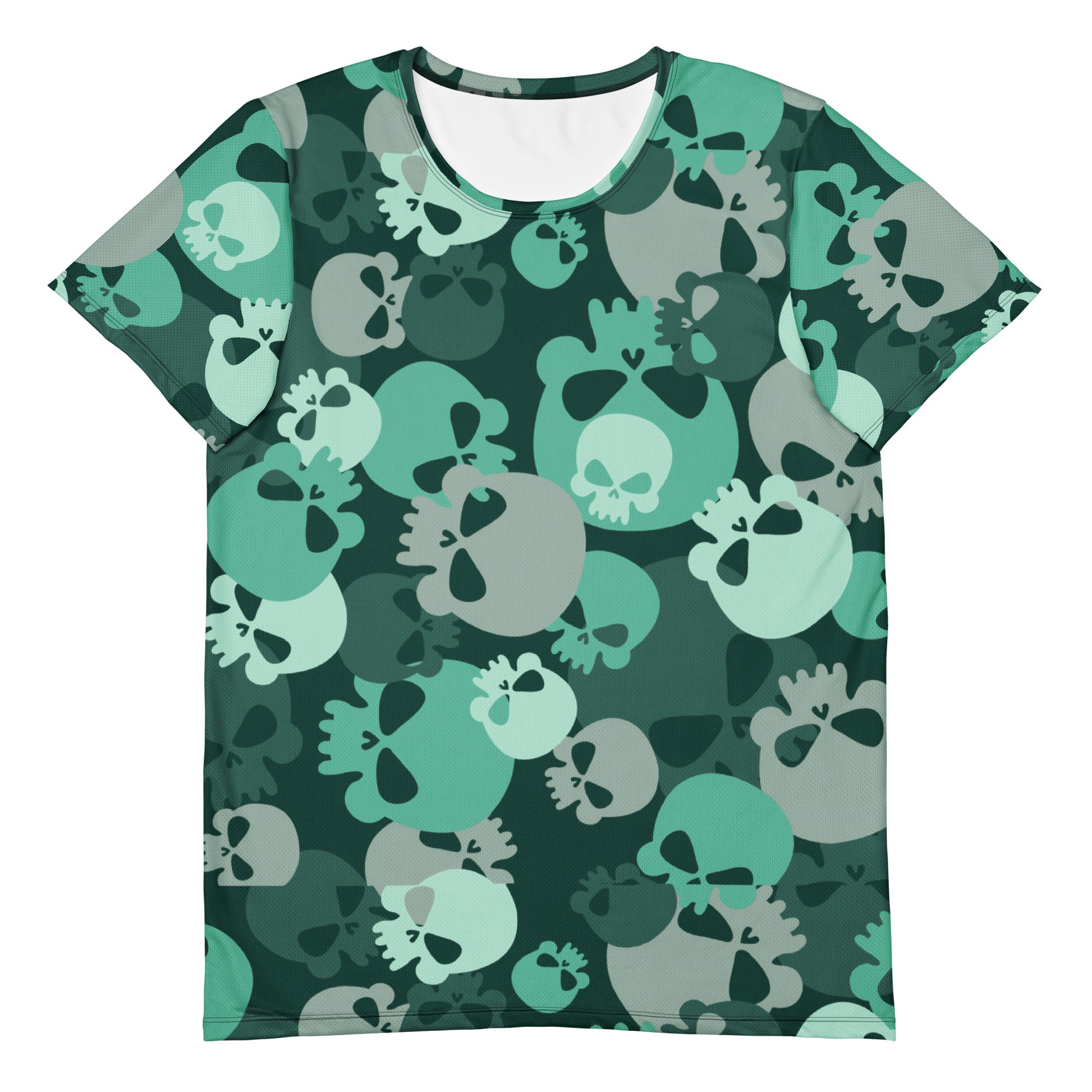 Niagara Skull Sport-T-Shirt für Herren Sport T-Shirt JLR Design