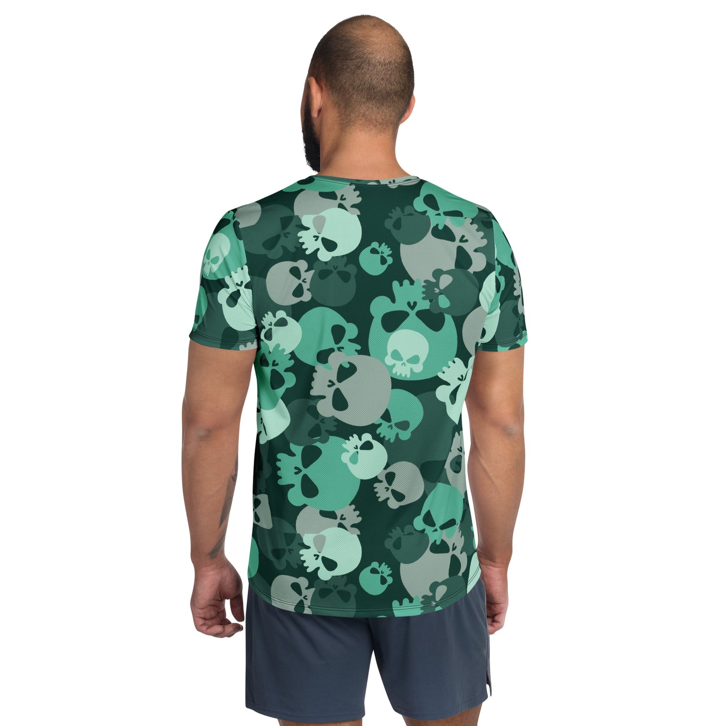 Niagara Skull Sport-T-Shirt für Herren Sport T-Shirt JLR Design
