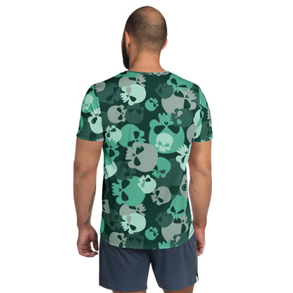 Niagara Skull Sport-T-Shirt für Herren Sport T-Shirt JLR Design