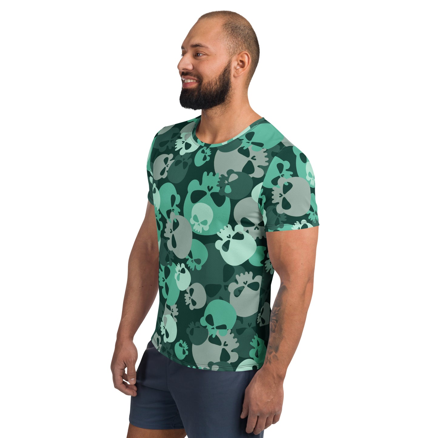 Niagara Skull Sport-T-Shirt für Herren Sport T-Shirt JLR Design