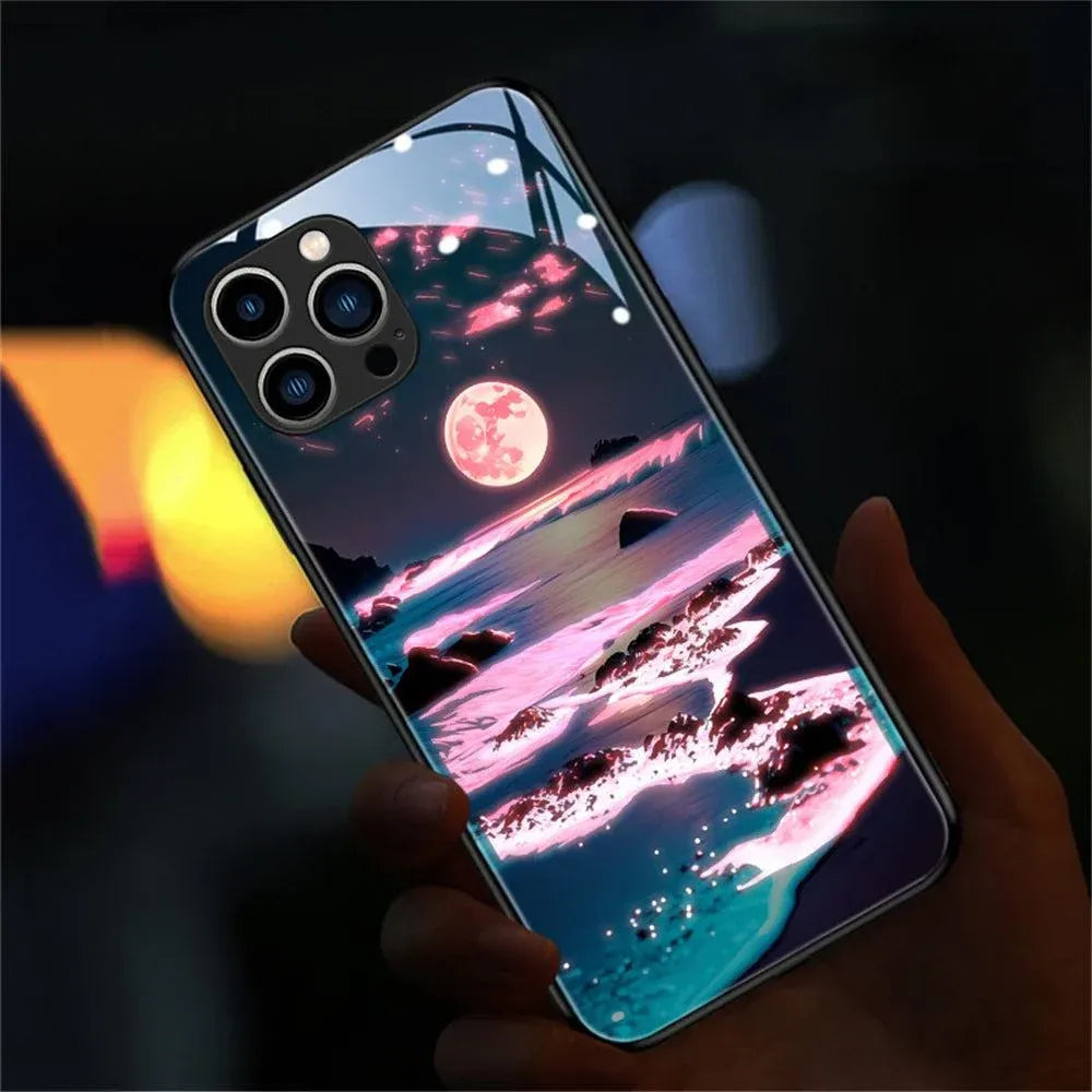 night-beach-led-hulle-fur-samsung-galaxy-s22s23s24plusultra-cover-jlr-design-98901 - JLR Design