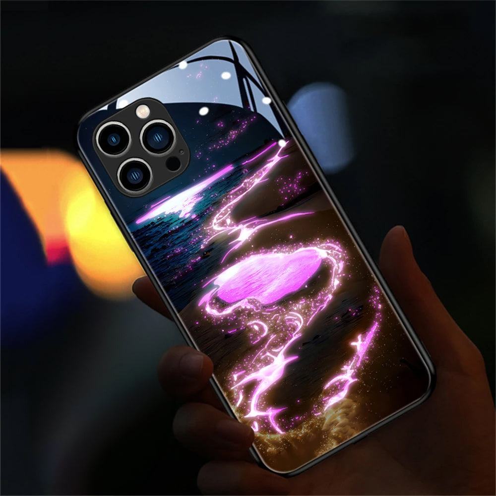 Night Beach LED-Hülle für Samsung Galaxy S22/S23/S24/Plus/Ultra Cover 37.99 Beach, Galaxy, Hülle, LED, Night, Samsung JLR Design