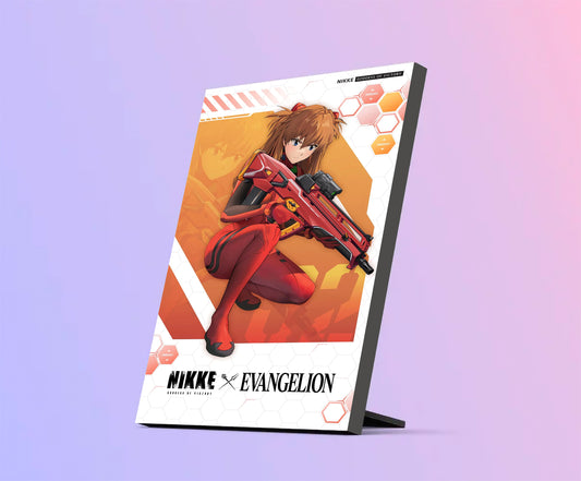 Nikke: Goddess of Victory - Asuka Langley Tischaufsteller Tischaufsteller 32.99 Asuka, Goddess, Nikke, Table Top Print, Tischaufsteller, Victory JLR Design