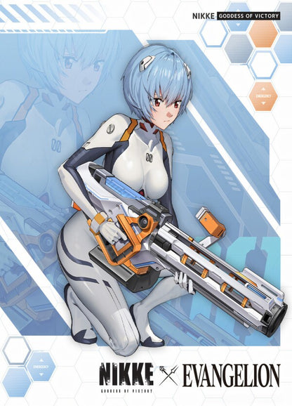 Nikke: Goddess of Victory - Rei Ayanami Tischaufsteller Tischaufsteller 32.99 Goddess, Nikke, Rei, Table Top Print, Tischaufsteller, Victory JLR Design