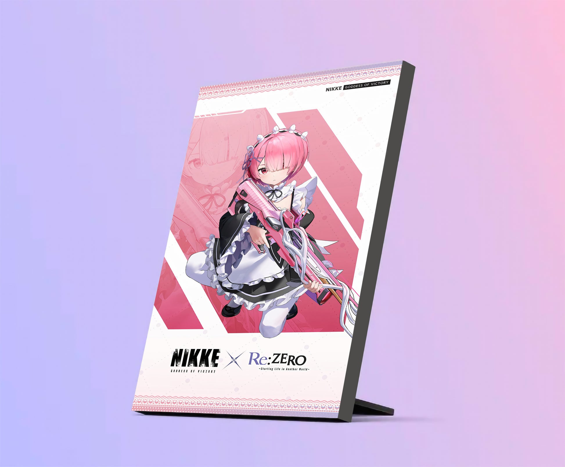 Nikke: Goddess of Victory - Rem ReZero Tischaufsteller Tischaufsteller 32.99 Goddess, Nikke, ReZero, Table Top Print, Tischaufsteller, Victory JLR Design